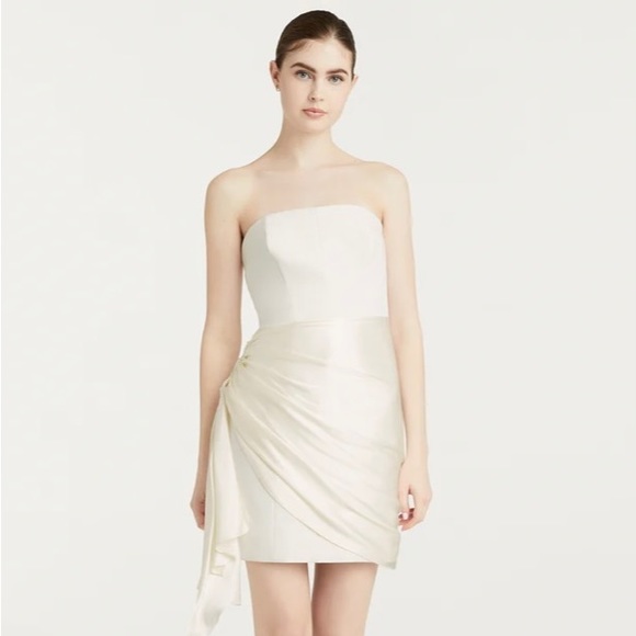 cinq a sept Dresses & Skirts - Cinq A Sept Kennith Sash Mini Dress - Ivory/ Cream - Size 0